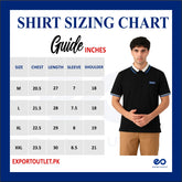 Locast Signature Polo Shirt Black – Contrast Collar Edition